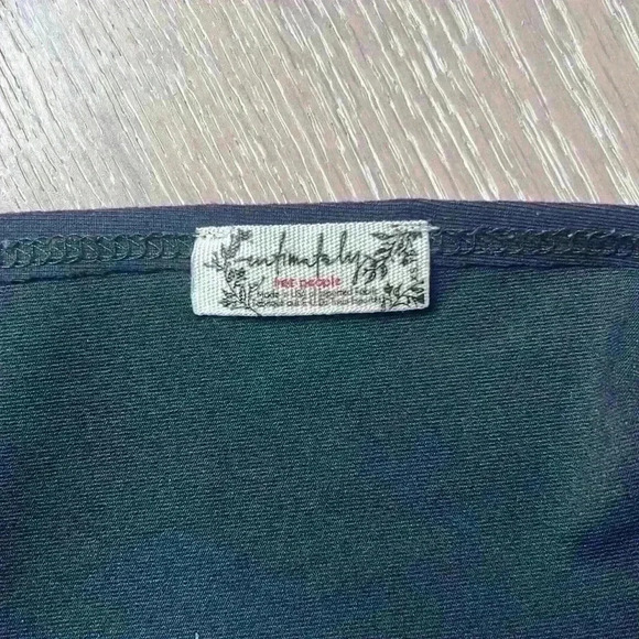 Free People Black V Neck Bodysuit - Picture 7 of 7